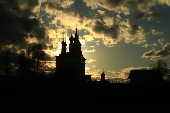Church of Nativity of Blessed Virgin Mary and Ascension of Lord in Dunilovo