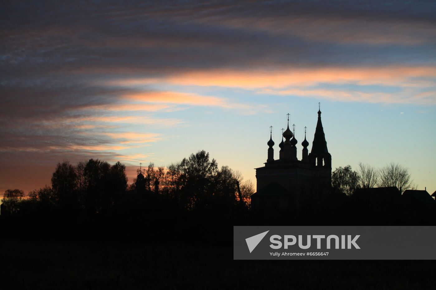 Church of Nativity of Blessed Virgin Mary and Ascension of Lord in Dunilovo