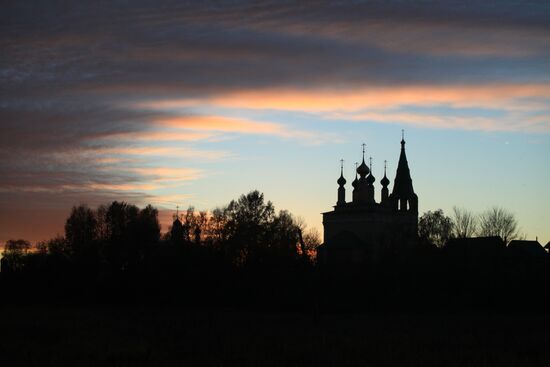 Church of Nativity of Blessed Virgin Mary and Ascension of Lord in Dunilovo