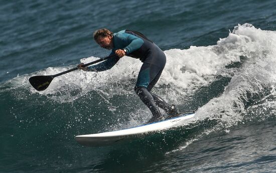 Russia SUP Surfing 