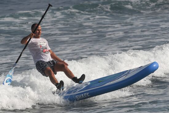 Russia SUP Surfing 
