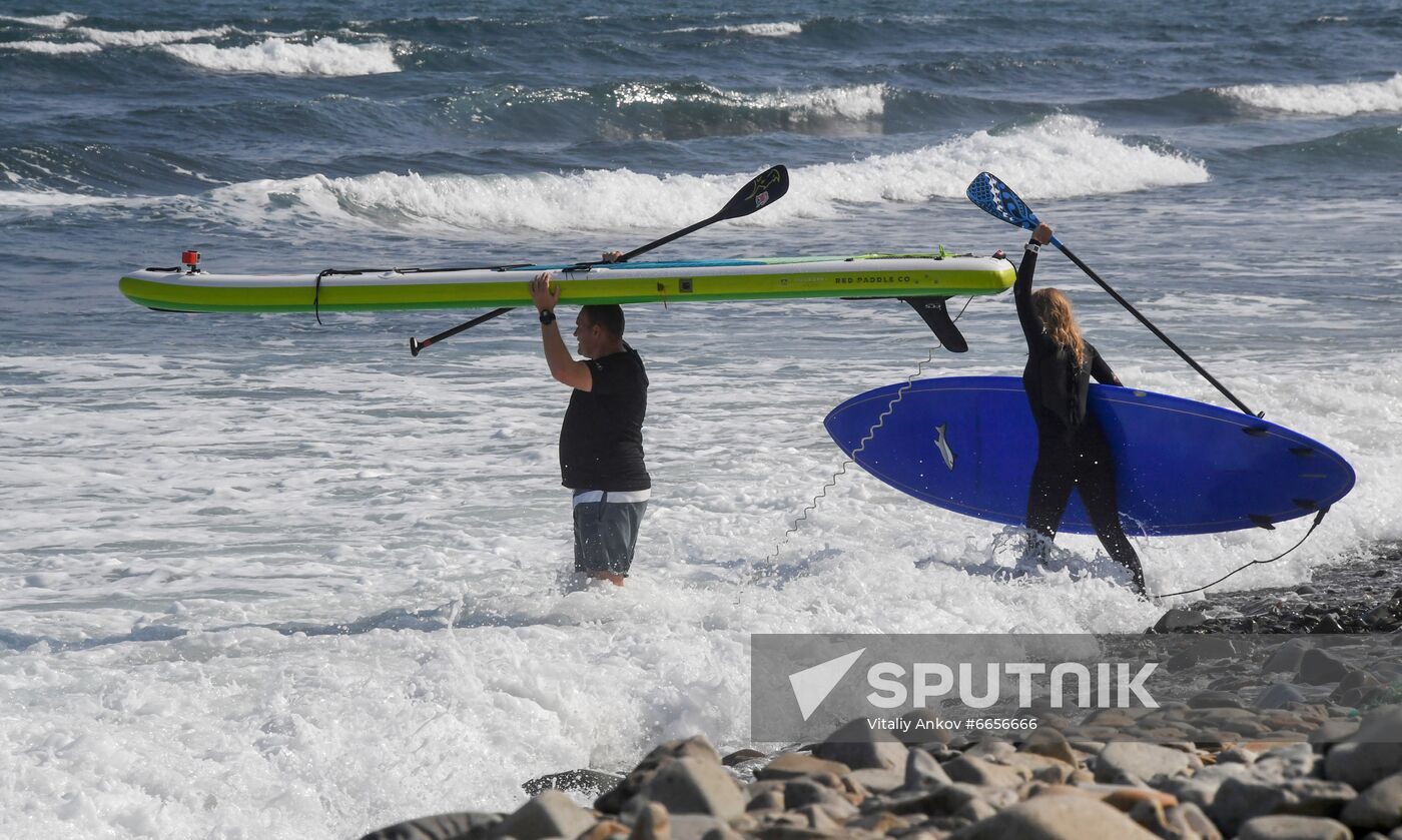 Russia SUP Surfing