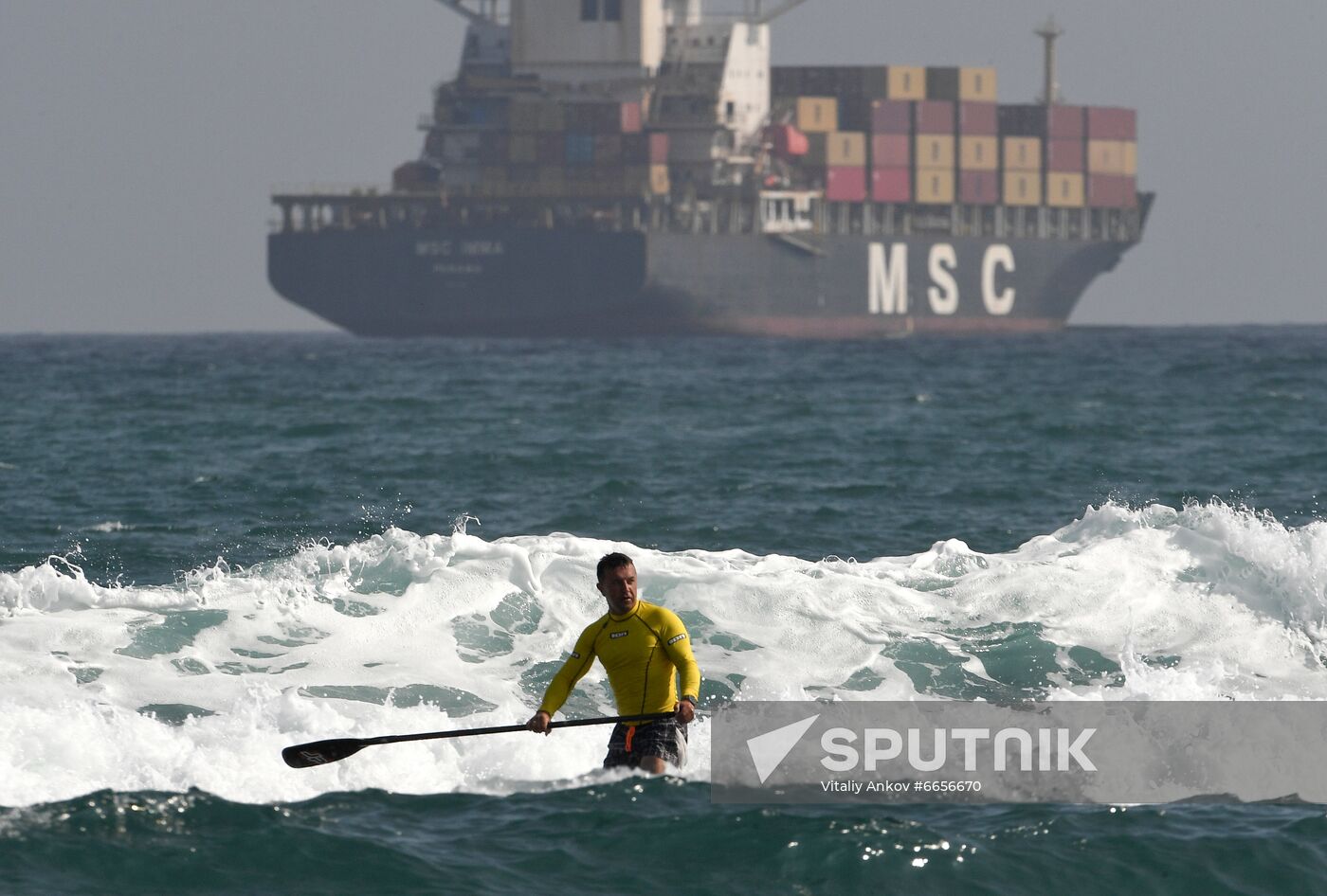 Russia SUP Surfing