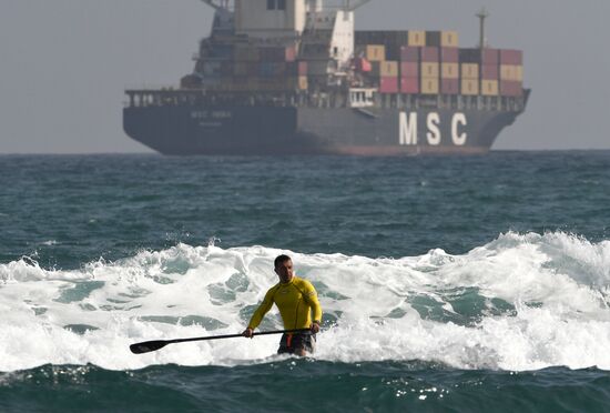 Russia SUP Surfing 