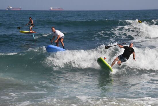 Russia SUP Surfing 