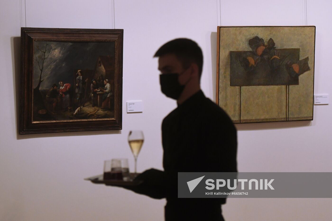 PHOTO OF MONTH. Sotheby's exhibition-auction