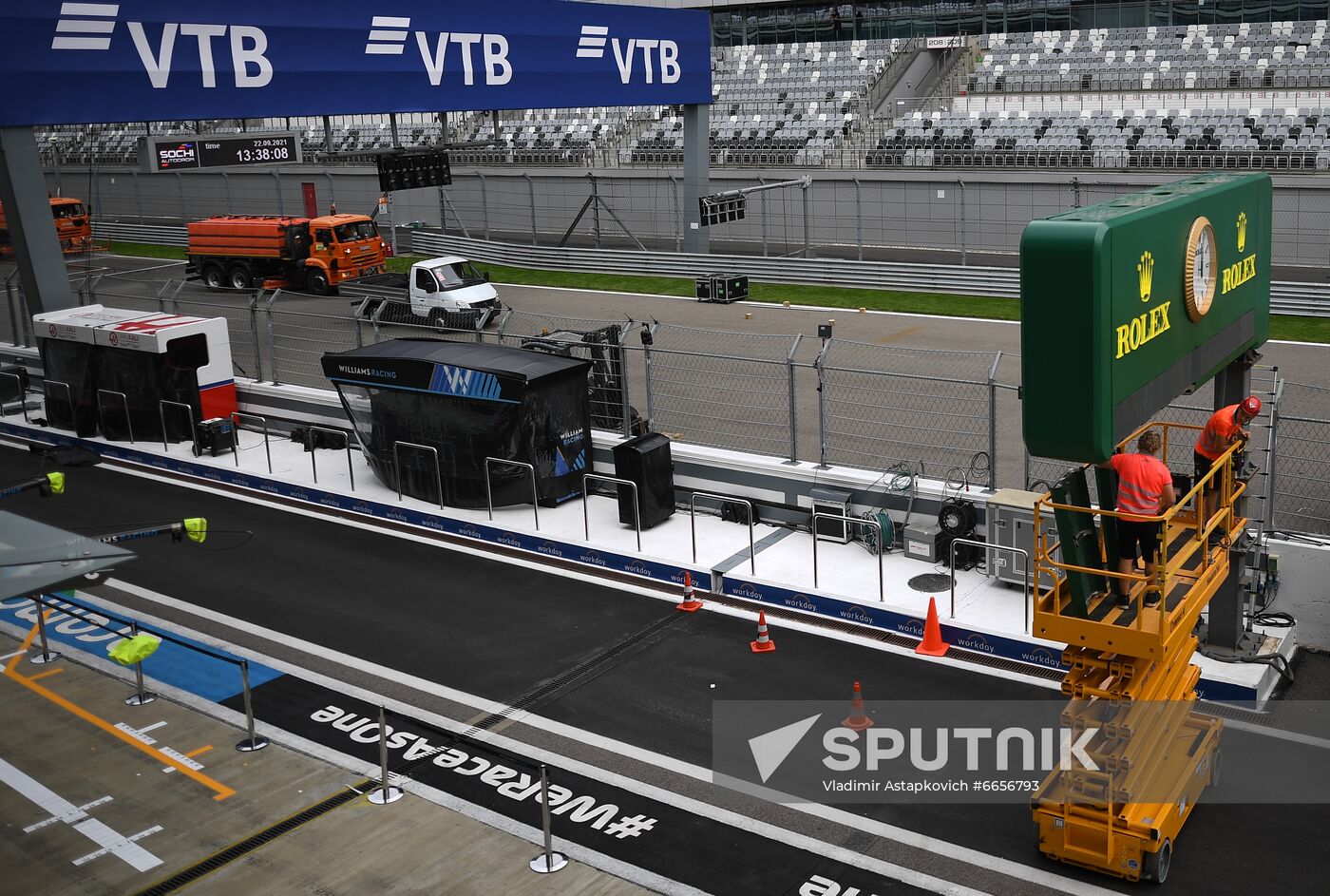 Russia Motor Sport Formula 1 Preparations