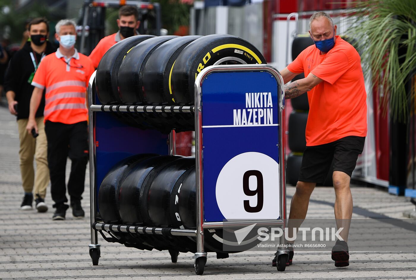 Russia Motor Sport Formula 1 Preparations