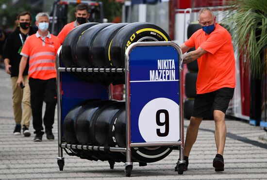 Russia Motor Sport Formula 1 Preparations