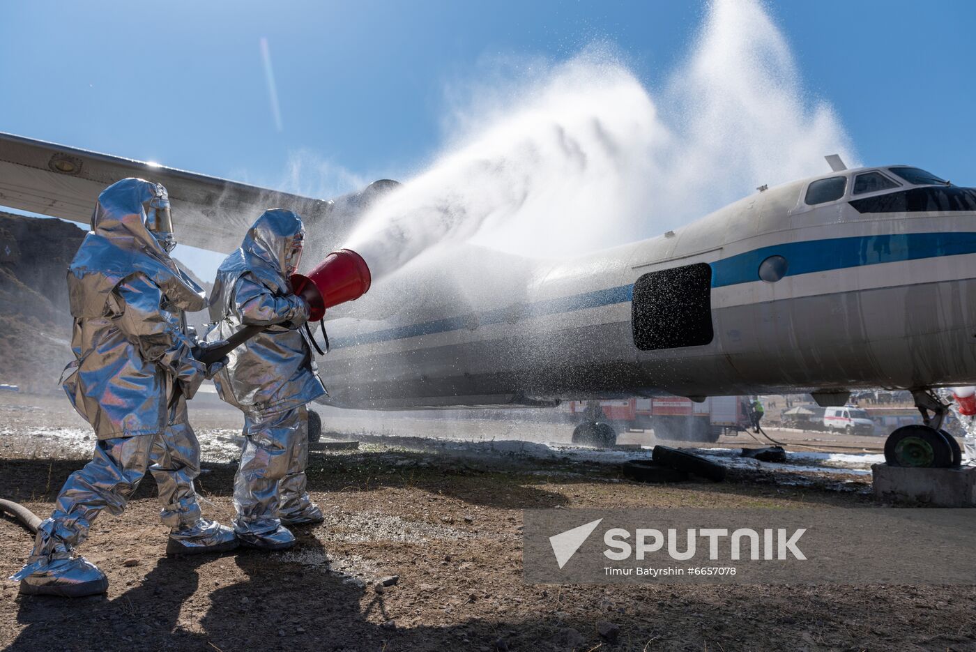 Kazakhstan Emergency Services Drills