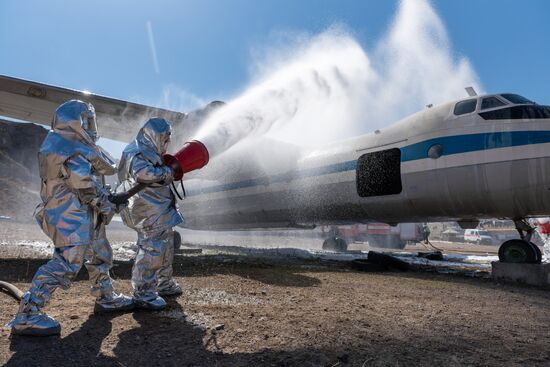 Kazakhstan Emergency Services Drills