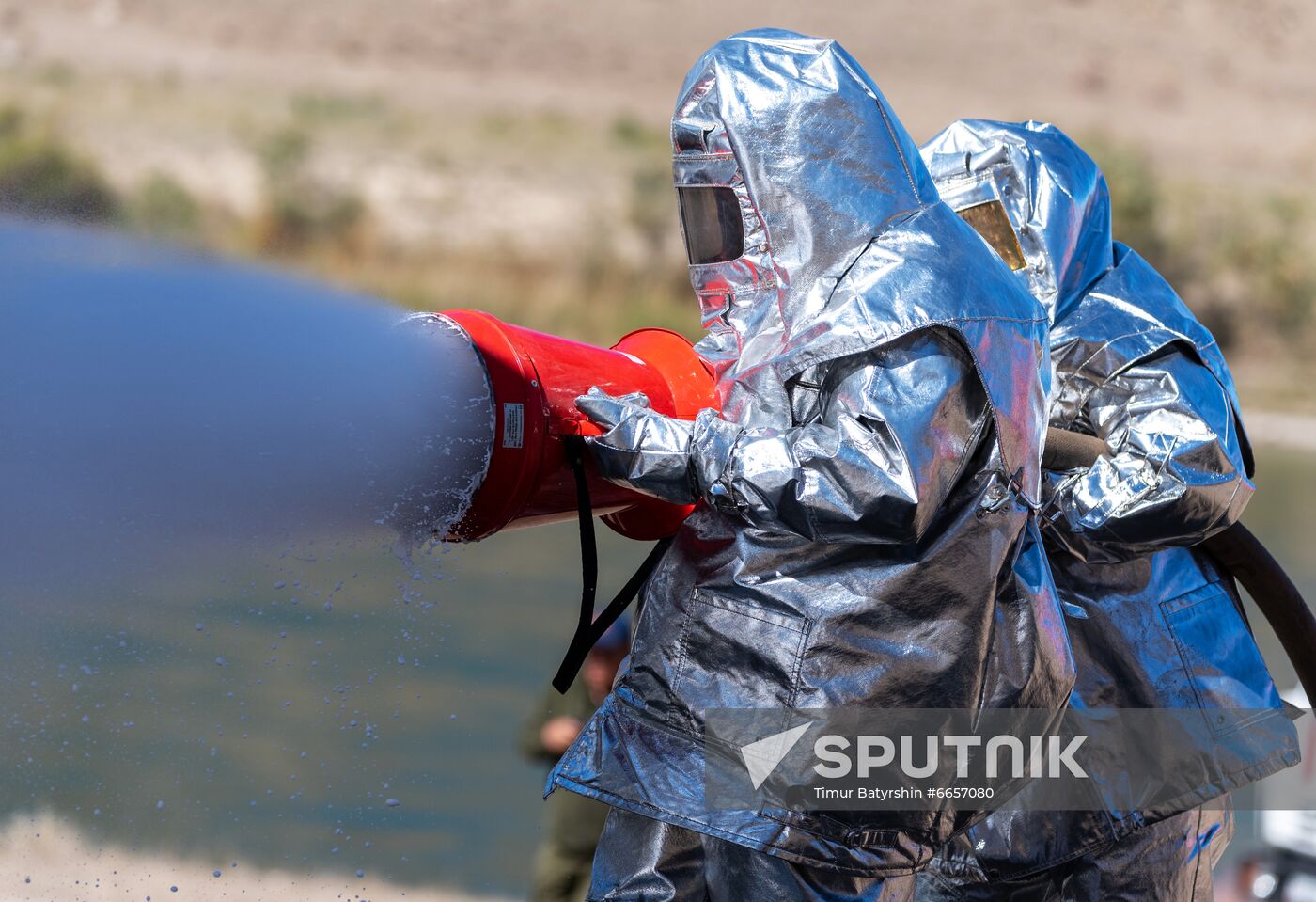 Kazakhstan Emergency Services Drills