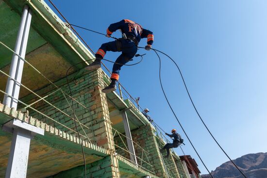 Kazakhstan Emergency Services Drills