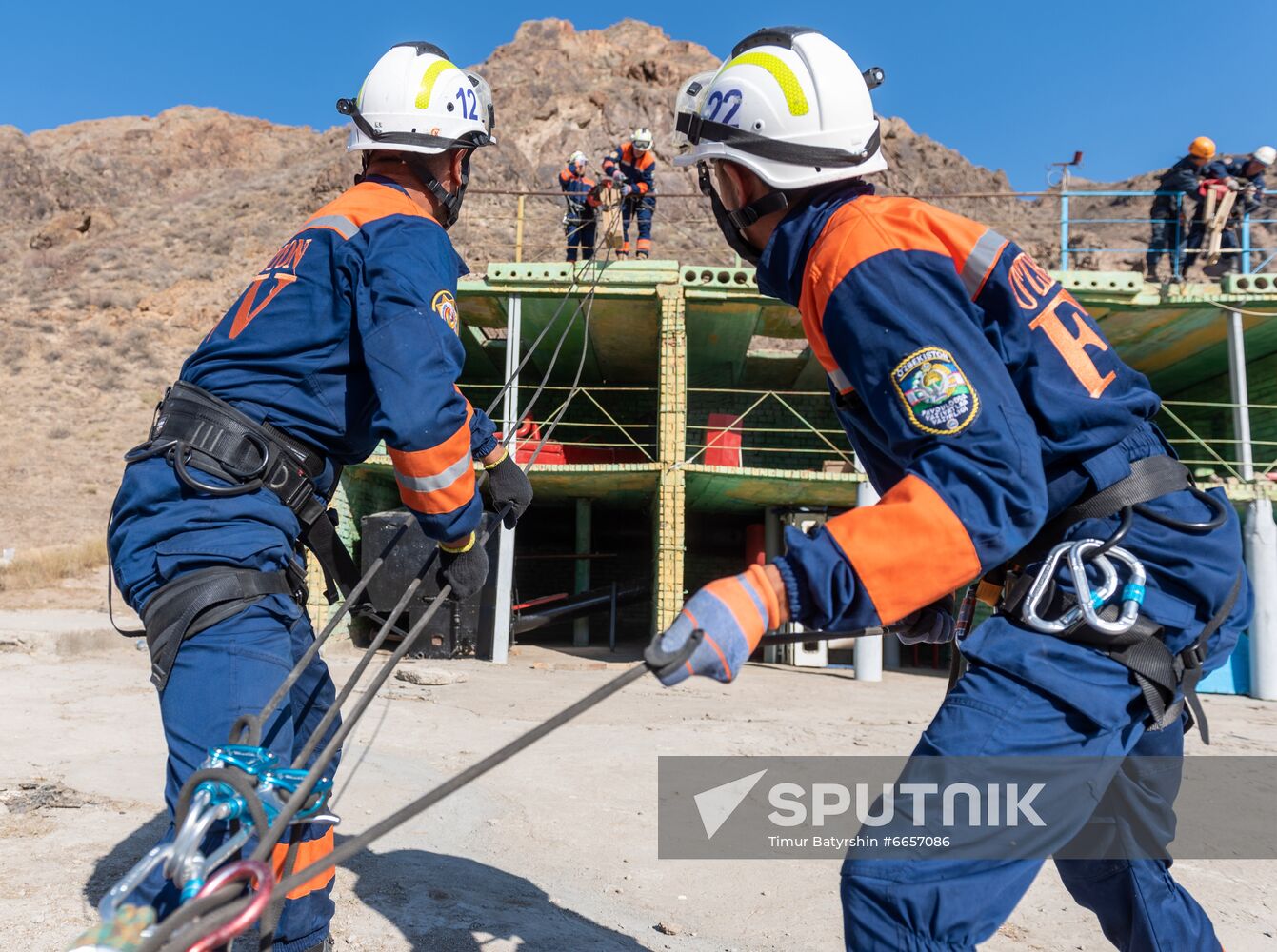 Kazakhstan Emergency Services Drills