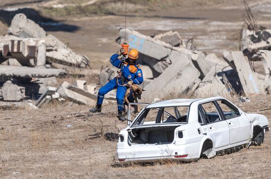 Kazakhstan Emergency Services Drills