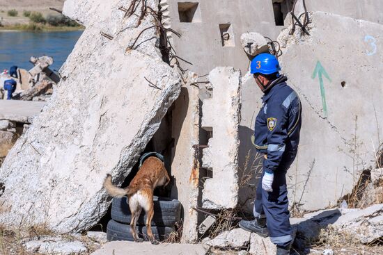Kazakhstan Emergency Services Drills