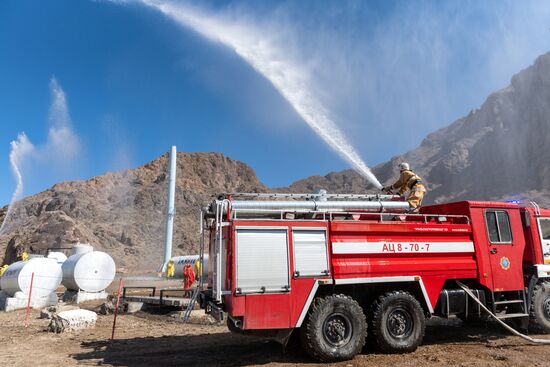 Kazakhstan Emergency Services Drills