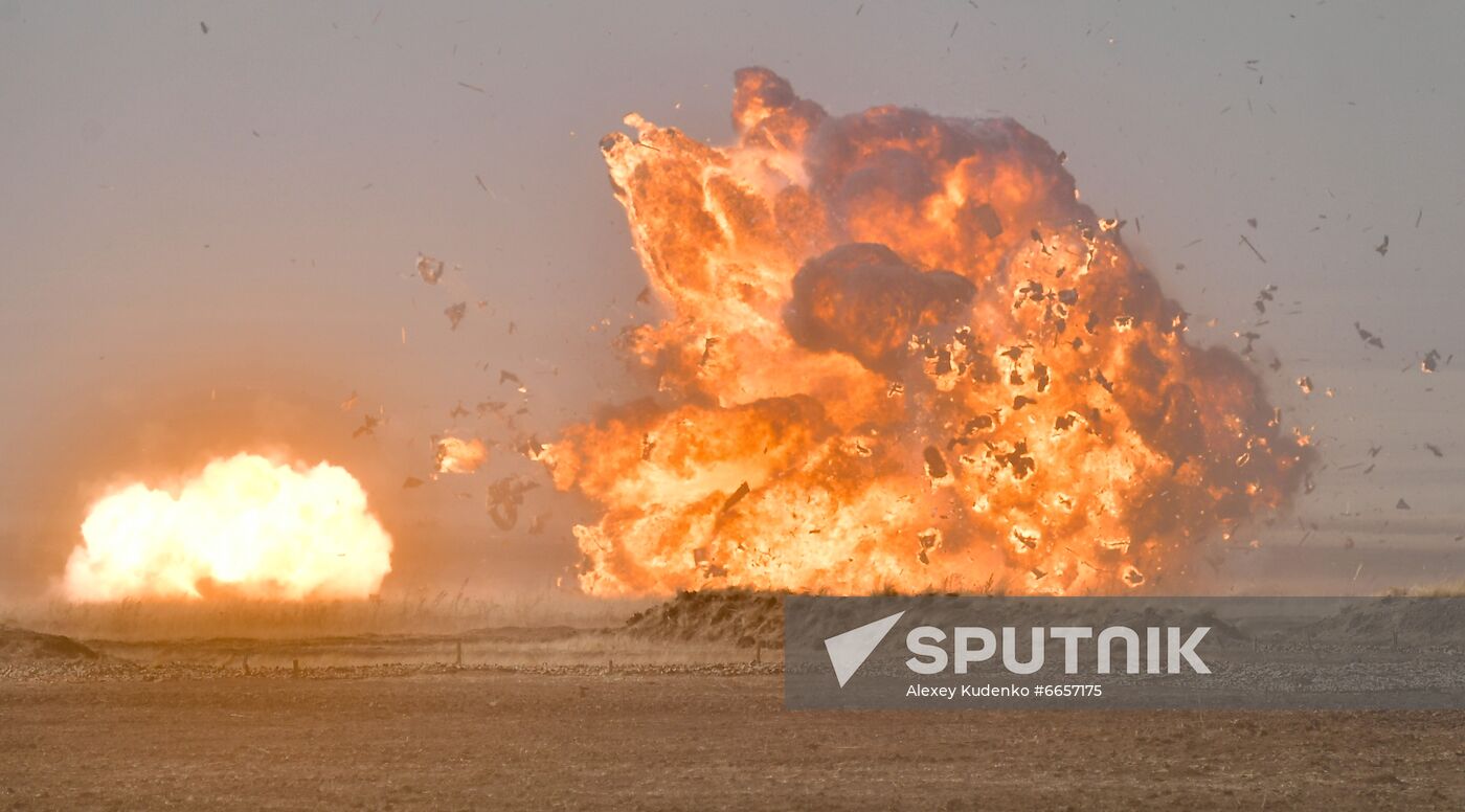Russia SCO Anti-Terrorism Exercise