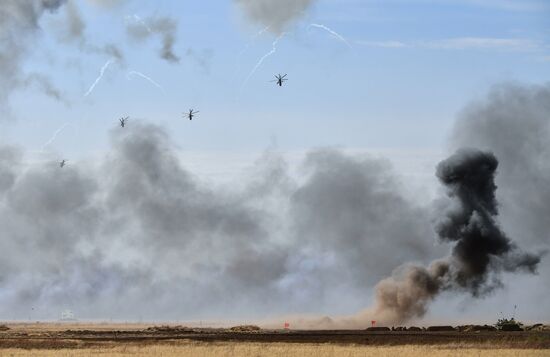 Russia SCO Anti-Terrorism Exercise