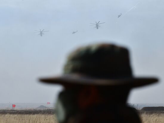 Russia SCO Anti-Terrorism Exercise