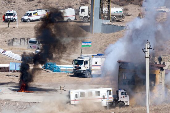 Kazakhstan Emergency Services Drills