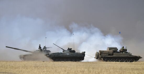 Russia SCO Anti-Terrorism Exercise