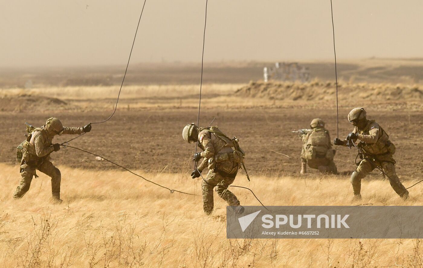 Russia SCO Anti-Terrorism Exercise