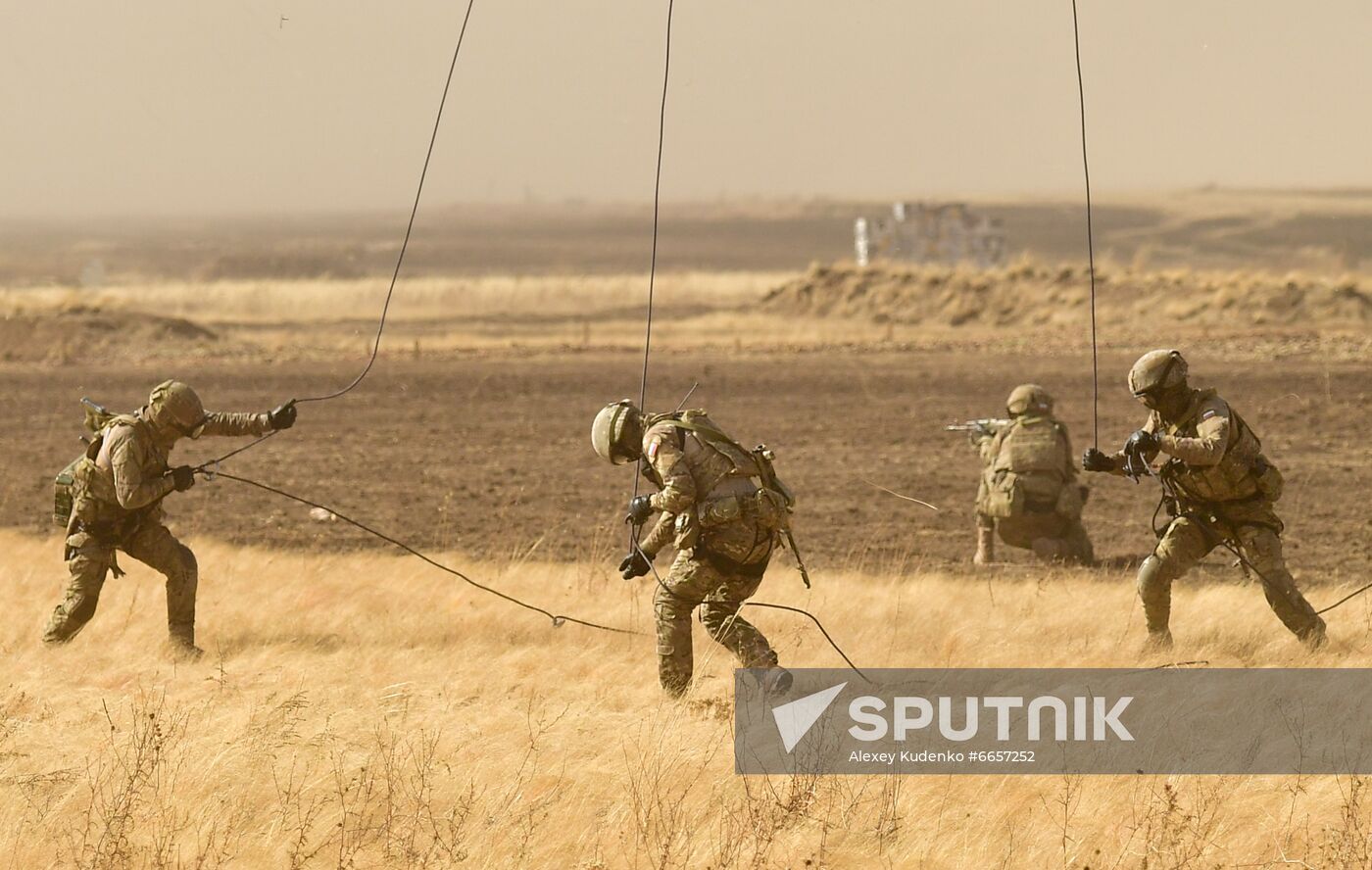 Russia SCO Anti-Terrorism Exercise