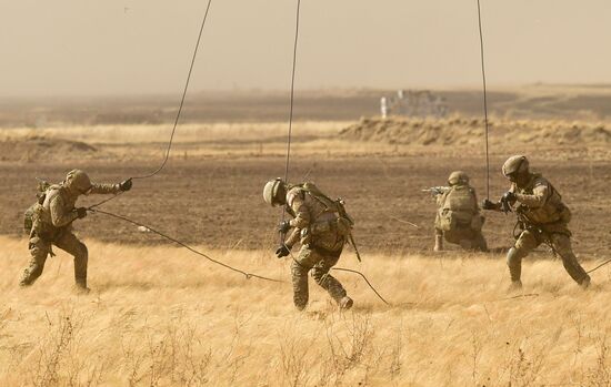 Russia SCO Anti-Terrorism Exercise