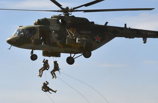 Russia SCO Anti-Terrorism Exercise