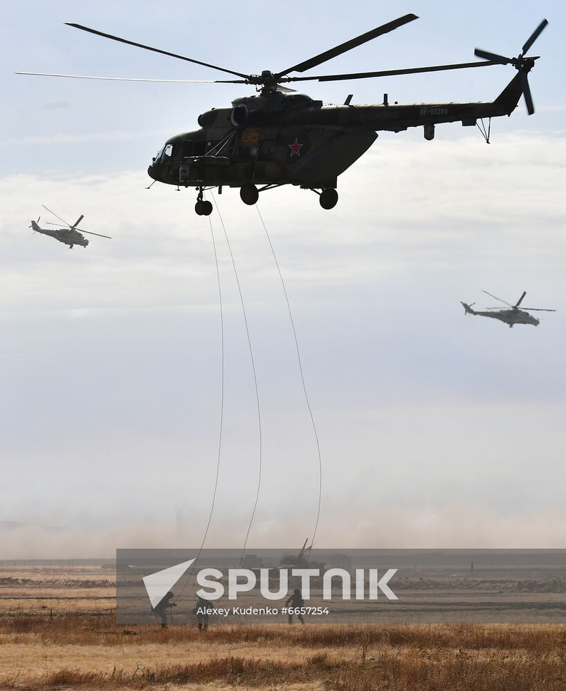 Russia SCO Anti-Terrorism Exercise