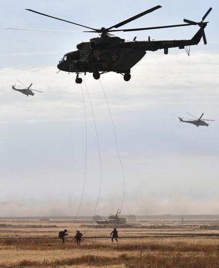 Russia SCO Anti-Terrorism Exercise