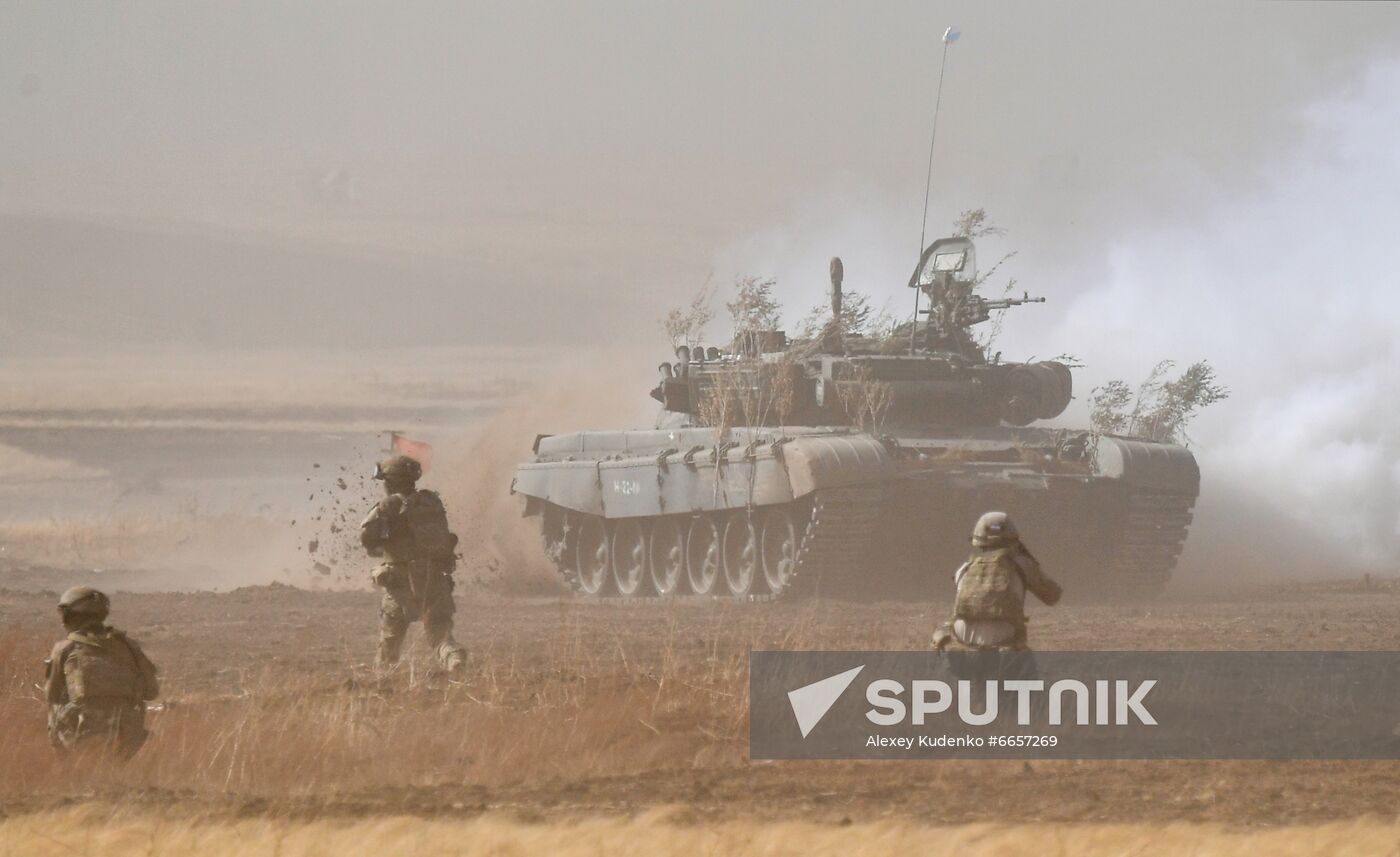 Russia SCO Anti-Terrorism Exercise