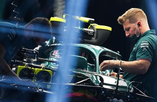 Russia Motor Sport Formula 1 Preparations