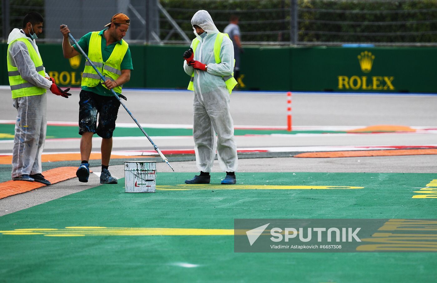 Russia Motor Sport Formula 1 Preparations