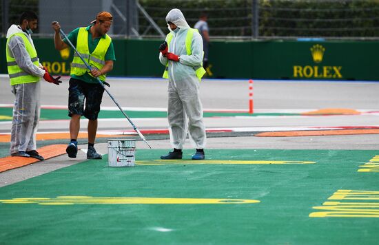 Russia Motor Sport Formula 1 Preparations