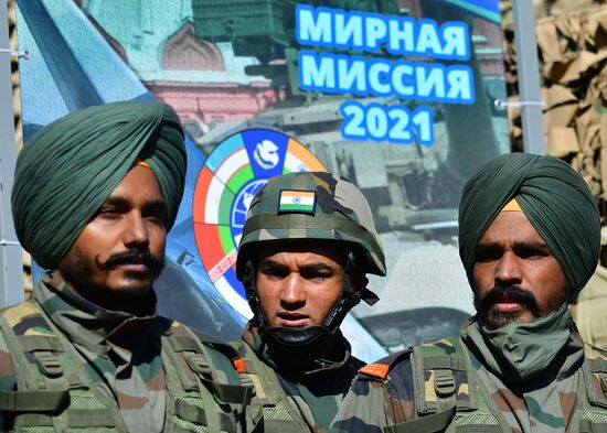 Russia SCO Anti-Terrorism Exercise