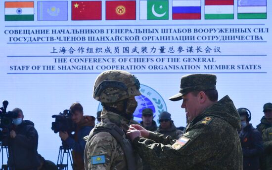 Russia SCO Anti-Terrorism Exercise