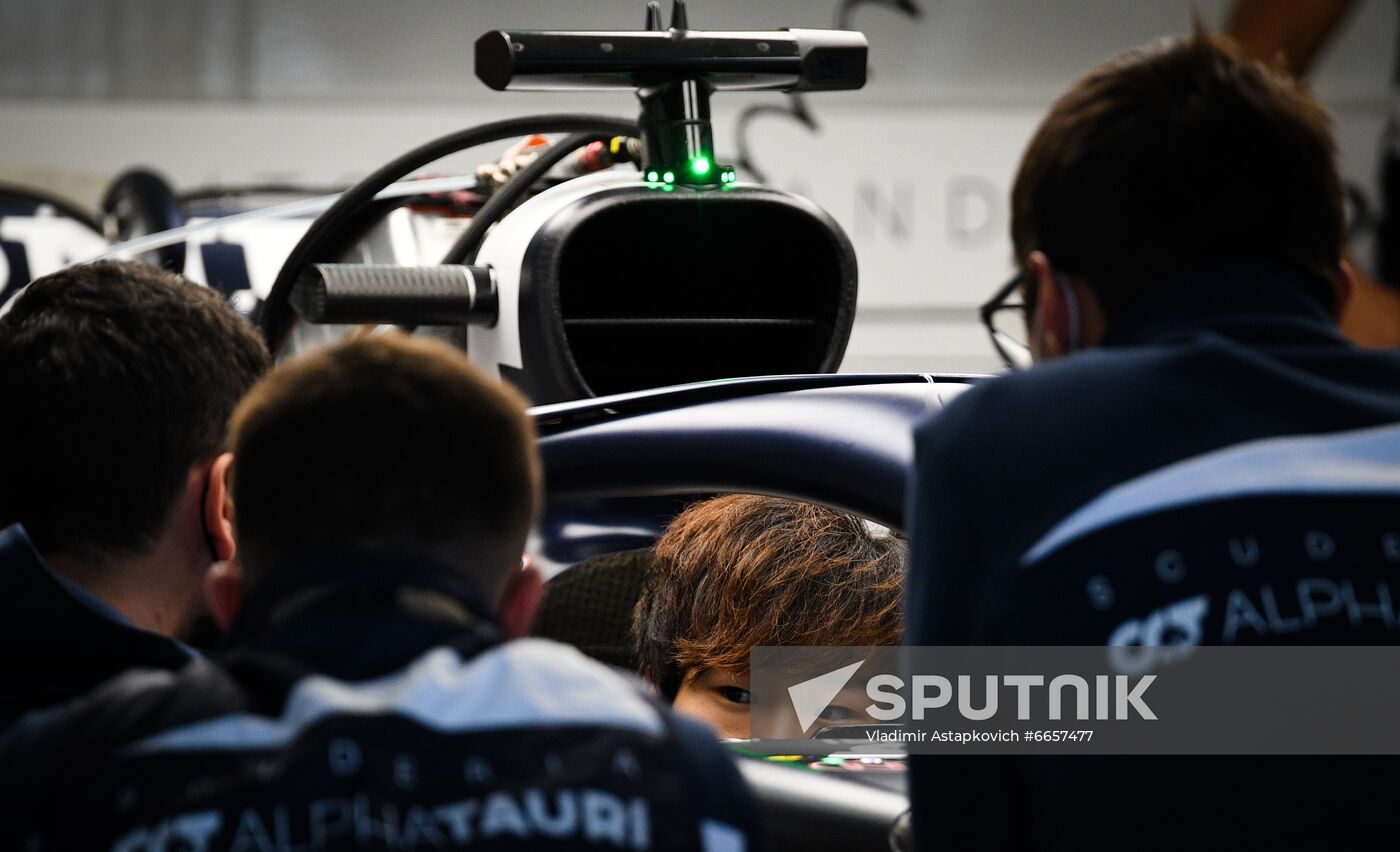 Russia Motor Sport Formula 1 Preparations