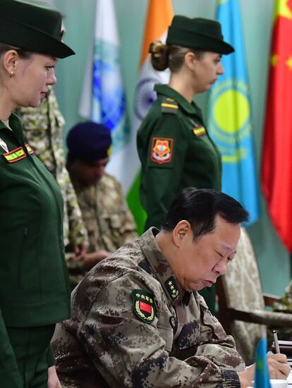 Russia SCO Anti-Terrorism Exercise