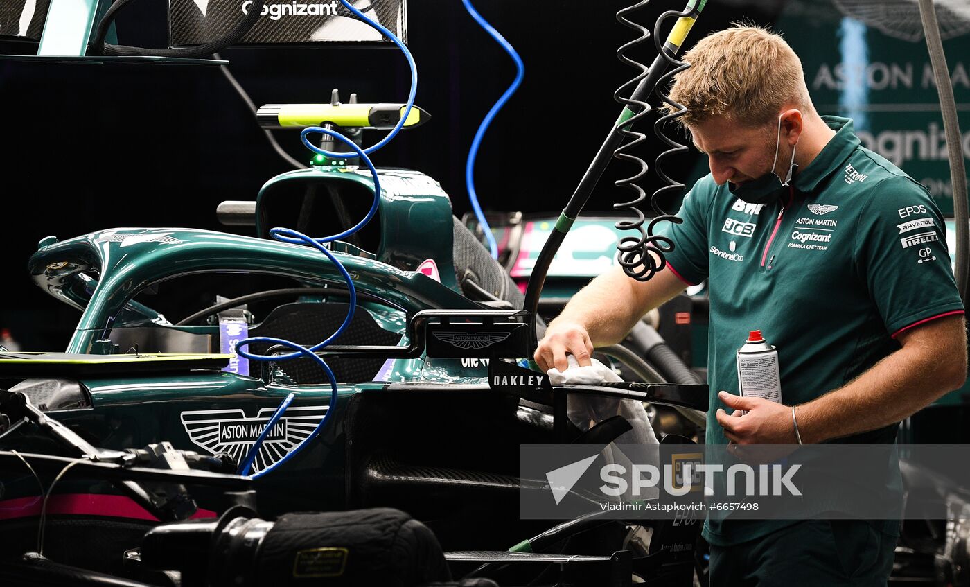 Russia Motor Sport Formula 1 Preparations
