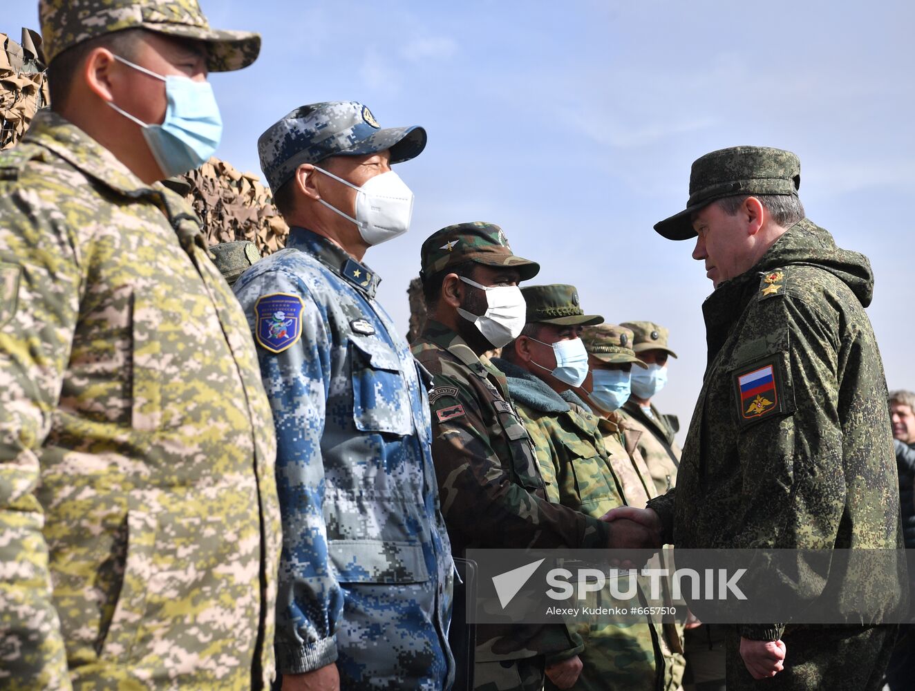 Russia SCO Anti-Terrorism Exercise