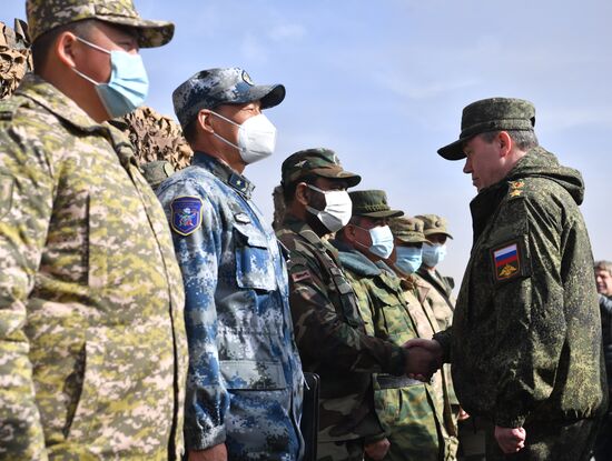 Russia SCO Anti-Terrorism Exercise