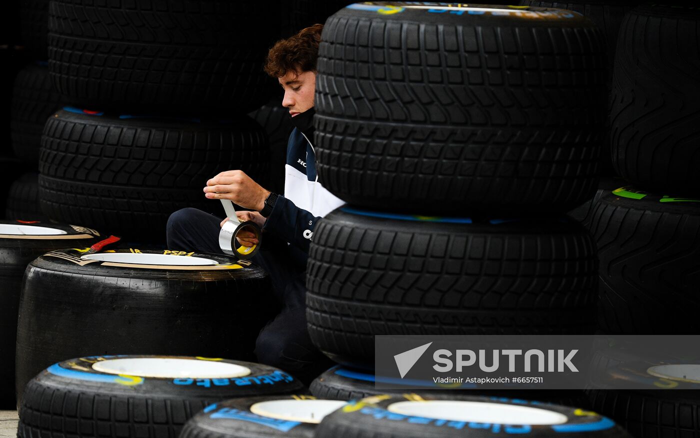 Russia Motor Sport Formula 1 Preparations