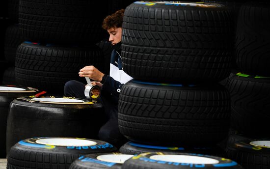 Russia Motor Sport Formula 1 Preparations