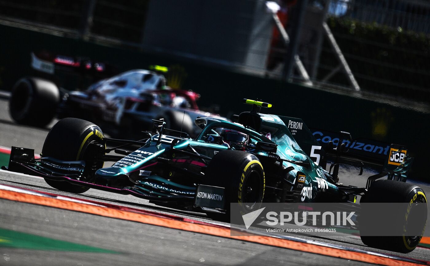 Russia Motor Sport Formula 1 First Free Practice