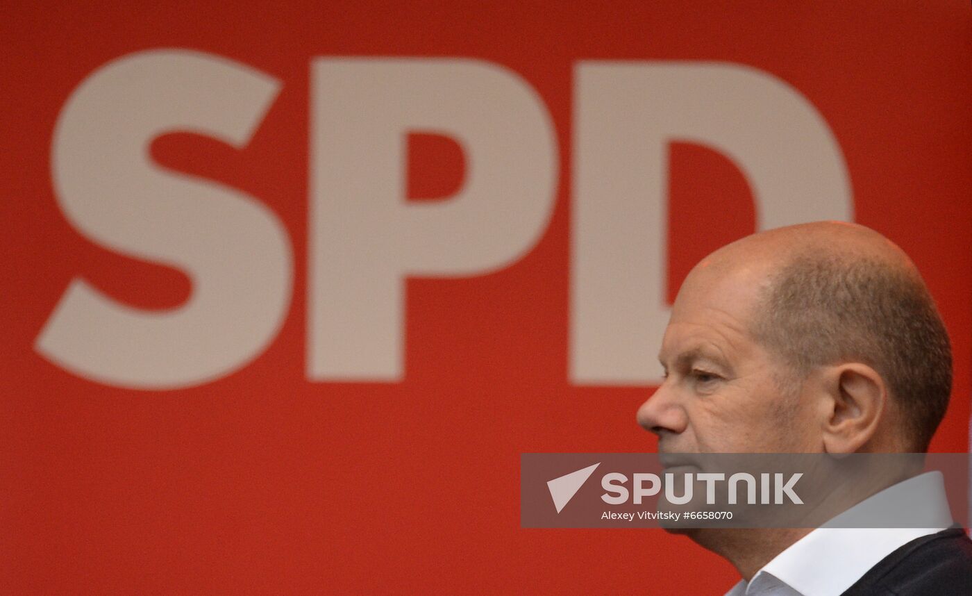 Germany Chancellor Election SPD