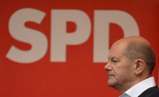 Germany Chancellor Election SPD