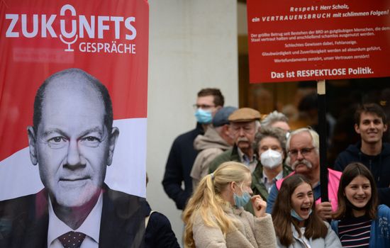 Germany Chancellor Election SPD