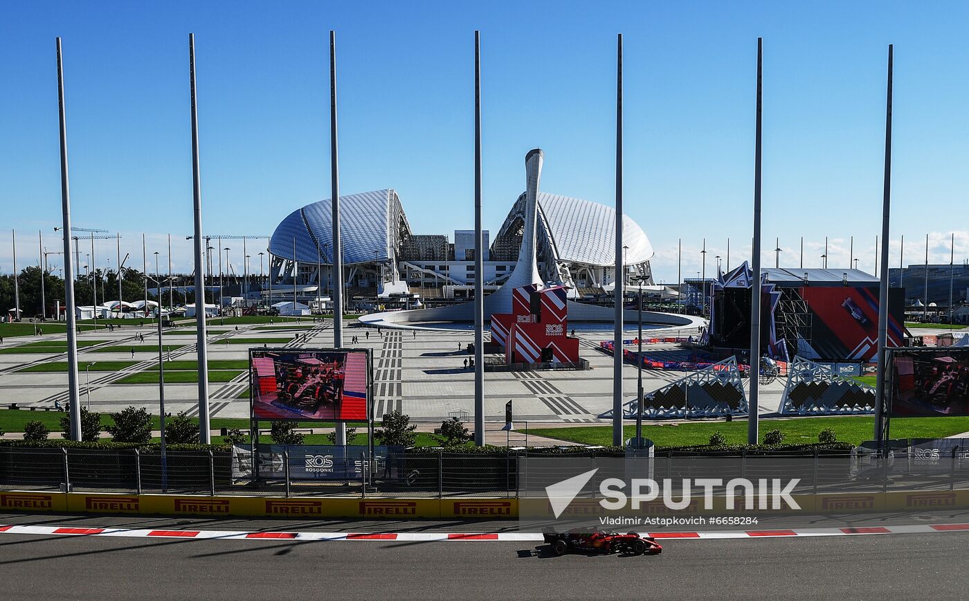 Russia Motor Sport Formula 1 Second Free Practice